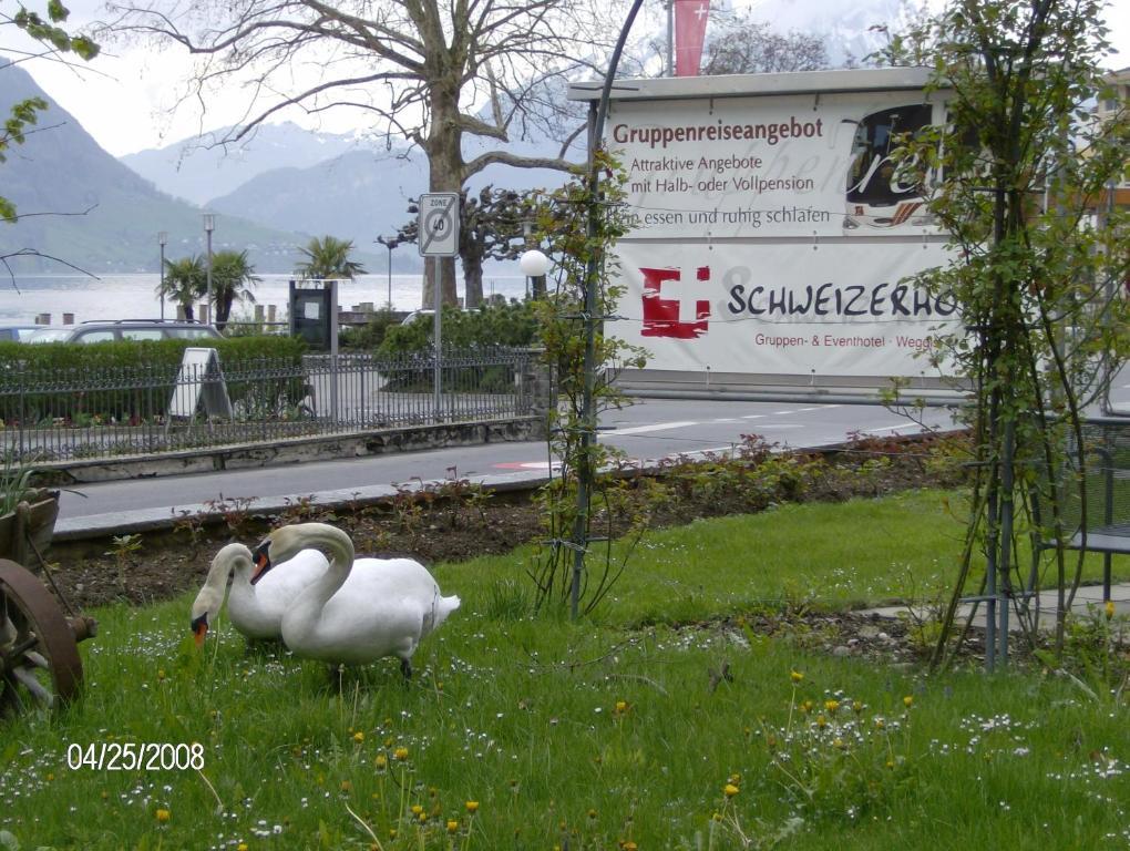 Hotel Schweizerhof Веггис Экстерьер фото