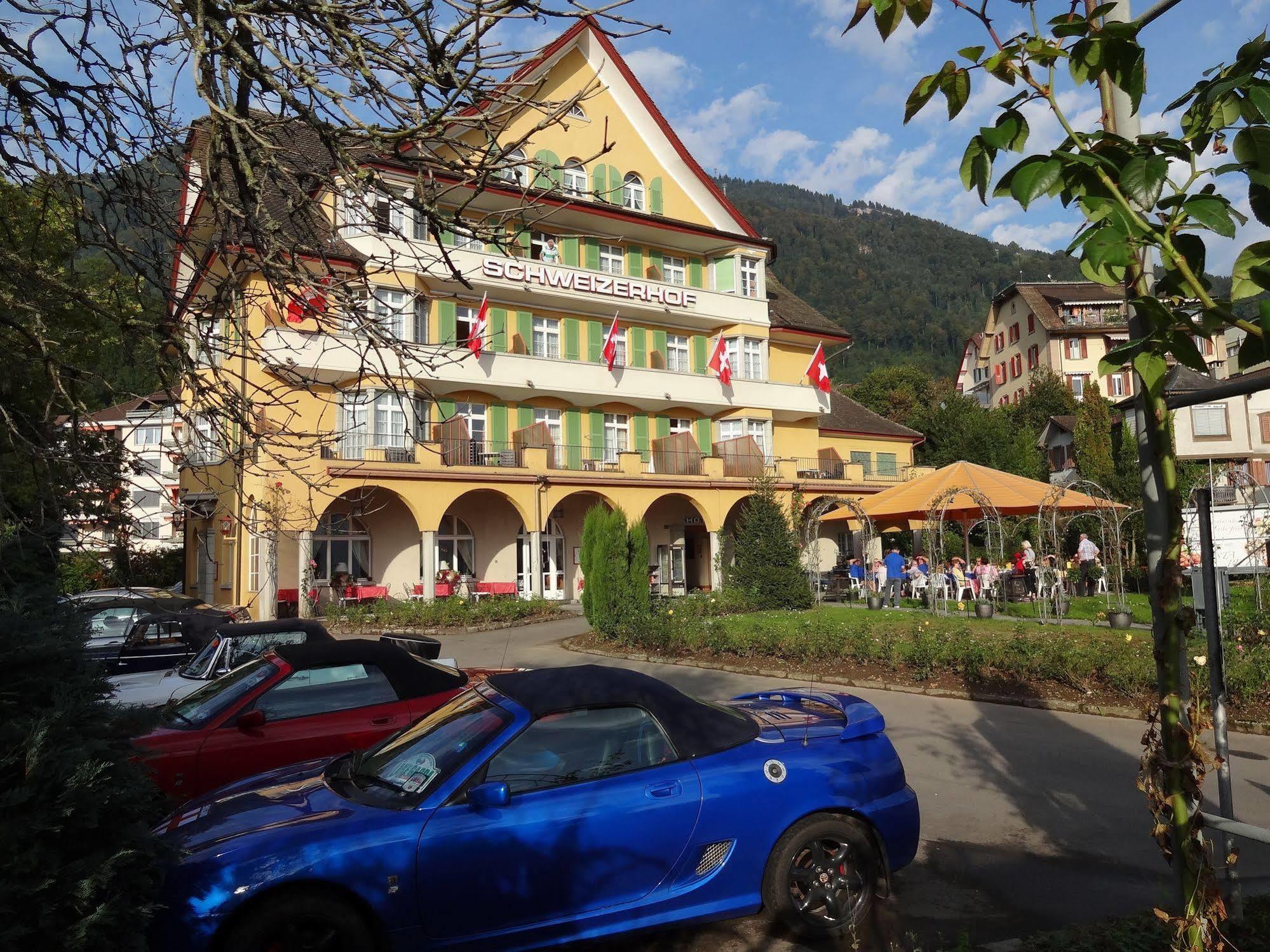 Hotel Schweizerhof Веггис Экстерьер фото